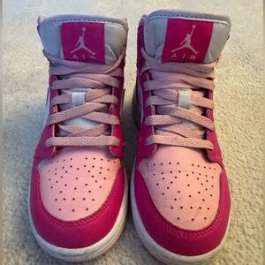 Girls Nike Jordan Pink Sneakers size 4